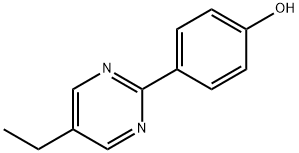 Phenol, 4-(5-ethyl-2-pyrimidinyl)- (9CI) 化学構造式
