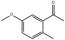 1-(5-甲氧基-2-甲基苯基)乙烷-1-酮, 110743-57-2, 结构式