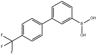 4'-(trifluoroMethyl)biphenyl-3-ylboronic acid Struktur