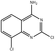 2,8-Dichloroquinazolin-4-aMine Struktur