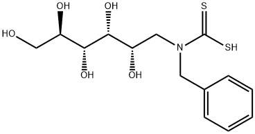 N-benzylglucamine dithiocarbamate,110771-92-1,结构式