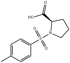 N-对甲基苯磺酸基-D-脯氨酸, 110771-95-4, 结构式