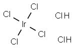 氯铱酸,110802-84-1,结构式