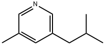 Pyridine, 3-methyl-5-(2-methylpropyl)- (9CI) Struktur