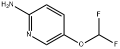 2-PYRIDINAMINE, 5-(DIFLUOROMETHOXY)- Struktur