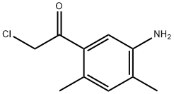 Ethanone, 1-(5-amino-2,4-dimethylphenyl)-2-chloro- (9CI) 化学構造式