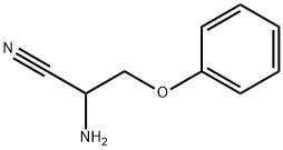 Propanenitrile,  2-amino-3-phenoxy- 结构式