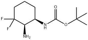 1109284-37-8 ((1R,2R)-2-氨基-3,3-二氟环己基)氨基甲酸叔丁酯