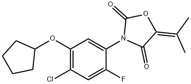 PENTOXAZONE Struktur