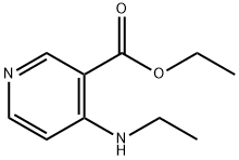 3-Pyridinecarboxylicacid,4-(ethylamino)-,ethylester(9CI) 结构式