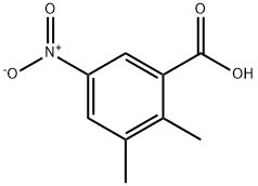 Benzoic acid, 2,3-dimethyl-5-nitro- Struktur