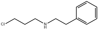 N-(3-chloropropyl)phenylethylamine 结构式
