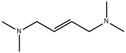 N,N,N',N'-TETRAMETHYL-2-BUTENE-1,4-DIAMINE Structure