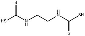 Ethylenebisdithiocarbamic acid Structure