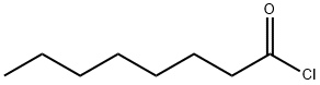 Octanoyl chloride Struktur