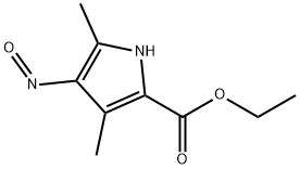 1H-Pyrrole-2-carboxylicacid,3,5-dimethyl-4-nitroso-,ethylester(9CI),111011-03-1,结构式