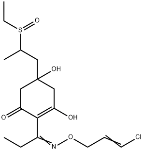 5-羟基-烯草酮亚砜,111031-08-4,结构式