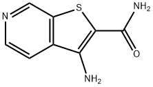 Thieno[2,3-c]pyridine-2-carboxamide, 3-amino- (9CI),111042-94-5,结构式