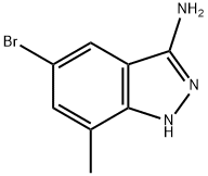 5-bromo-7-methyl-1H-indazol-3-amine Structure