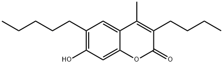 2H-1-Benzopyran-2-one, 3-butyl-7-hydroxy-4-methyl-6-pentyl-|