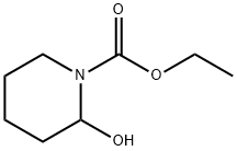 1-Piperidinecarboxylic  acid,  2-hydroxy-,  ethyl  ester,111054-63-8,结构式