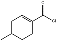 1-Cyclohexene-1-carbonyl chloride, 4-methyl- (9CI) 结构式