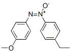 p-ethyl-p'-methoxyazoxybenzene  Struktur