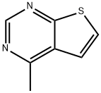 Thieno[2,3-d]pyrimidine, 4-methyl- (9CI) Struktur