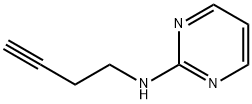 2-Pyrimidinamine, N-3-butynyl- (9CI) Struktur
