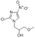 1-(2-hydroxy-3-methyoxypropyl)-2-chloro-4-nitroimidazole Structure