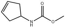 Carbamic acid, 3-cyclopenten-1-yl-, methyl ester Structure