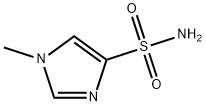 1-METHYL-1H-IMIDAZOLE-4-SULFONAMIDE Struktur