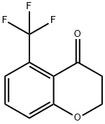 5-(TRIFLUOROMETHYL)CHROMAN-4-ONE Struktur