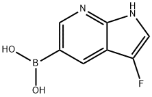 Boronic acid, B-(3-fluoro-1H-pyrrolo[2,3-b]pyridin-5-yl)-|(3-氟-1H-吡咯并[2,3-B]吡啶-5-基)硼酸