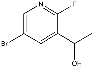 3-PyridineMethanol, 5-broMo-2-fluoro-α-Methyl-,1111637-73-0,结构式