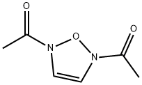 1,2,5-Oxadiazole, 2,5-diacetyl-2,5-dihydro- (9CI) Struktur