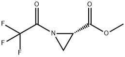 2-Aziridinecarboxylic acid, 1-(trifluoroacetyl)-, methyl ester, (S)- (9CI) Structure