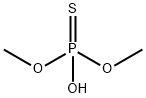 O,O-二甲基硫代磷酸, 1112-38-5, 结构式