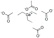 TRIETHYLGERMANIUMACETATE Structure