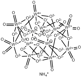 仲钨酸铵,11120-25-5,结构式