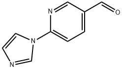 6-(1H-咪唑-1-基)-3-吡啶甲醛, 111205-03-9, 结构式