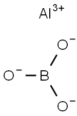 硼酸铝,11121-16-7,结构式