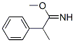Benzeneethanimidic  acid,  -alpha--methyl-,  methyl  ester  (9CI) Structure