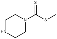 1-Piperazinecarbodithioicacid,methylester(9CI) Struktur