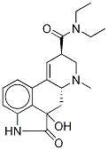 2-Oxo-3-hydroxy-LSD (2-Oxo-3-hydroxy-lysergic acid diethylamide) Structure