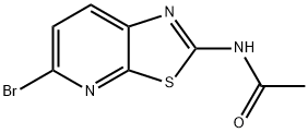 N-(5-溴噻唑并[5,4-B]吡啶-2-基)乙酰胺, 1112982-76-9, 结构式