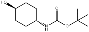 BOC-TRANS-4-AMINOCYCLOHEXANOL Structure