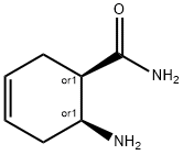 CIS-2-AMINO-4-CYCLOHEXENE-1-CARBOXAMIDE Structure