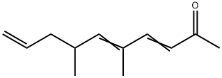 5,7-二甲基-3,5,9-癸三烯-2-酮 结构式