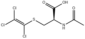 S-trichlorovinyl-N-acetylcysteine 结构式